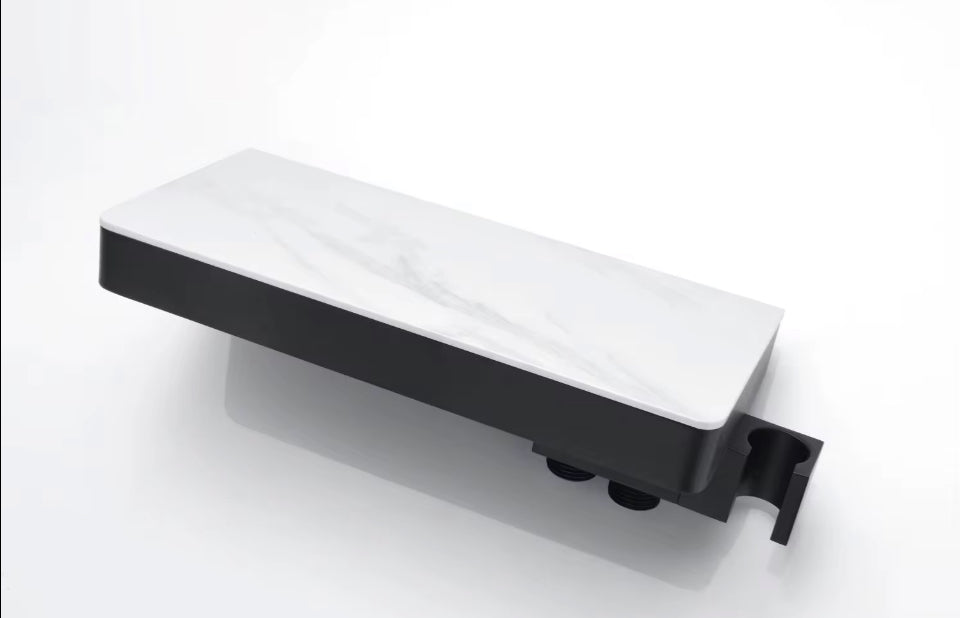 Bidet aan toilet met toiletrolhouder A - Serie