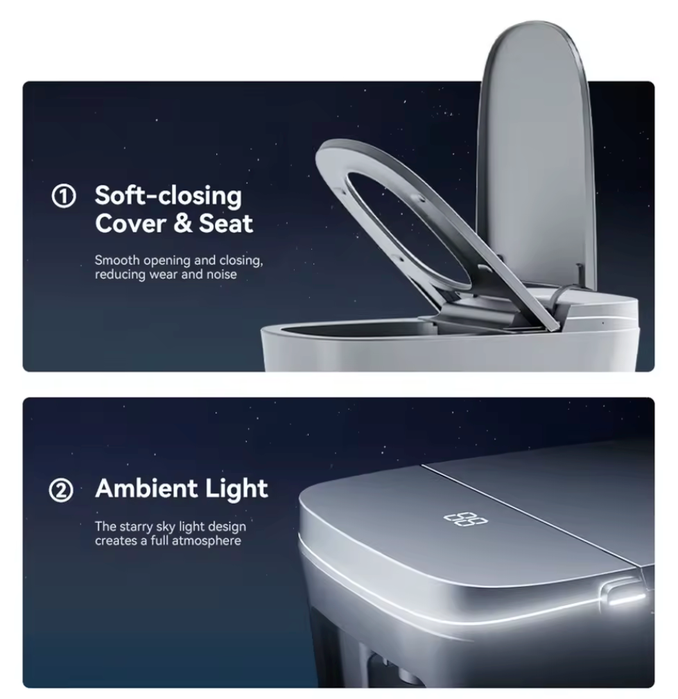 Smart toilet De Toekomst E - Serie