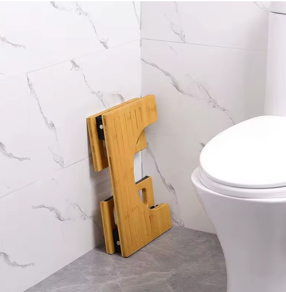 Inklapbaar voetenbankje