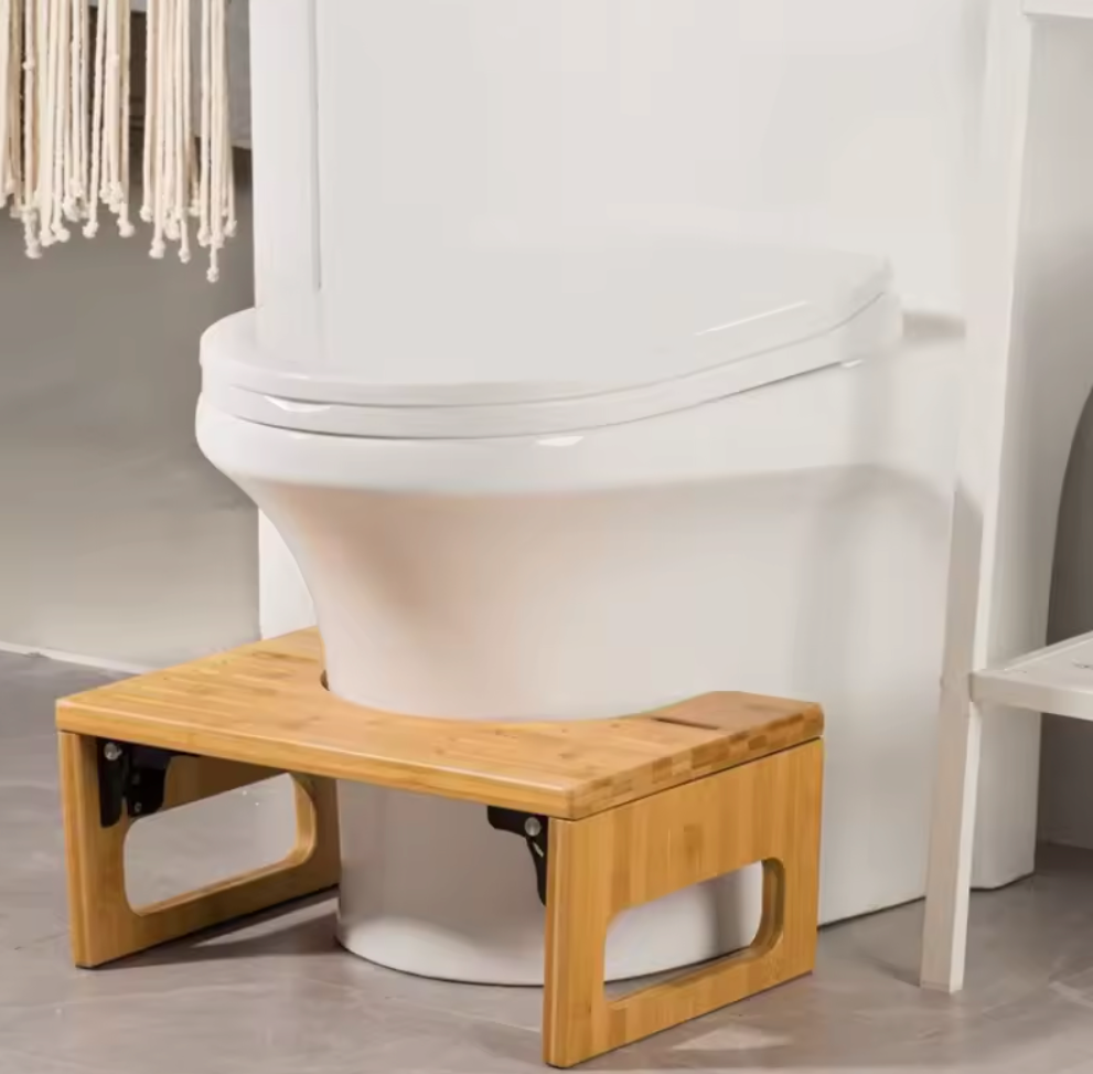 Inklapbaar voetenbankje