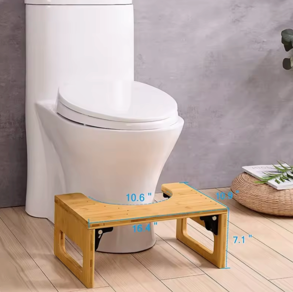 Inklapbaar voetenbankje